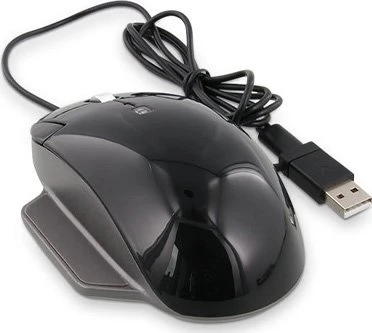 Pelė LMP Elite Pro USB-C/ USB-A Juoda/Žvaigždinė pilkšva (26840)