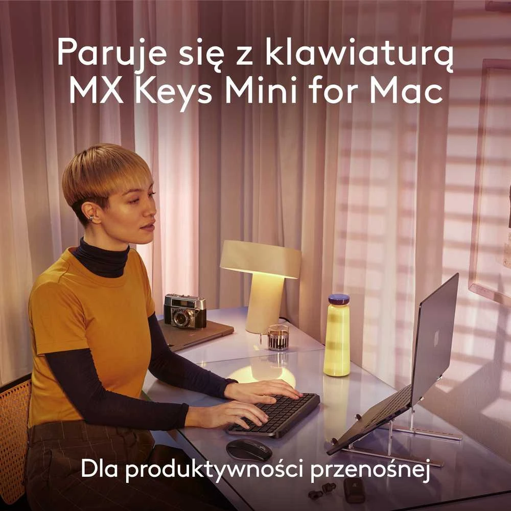 Pelė LOGITECH MX Anywhere 3S, skirta Mac – PALE Pilkas – BT – EMEA28-935