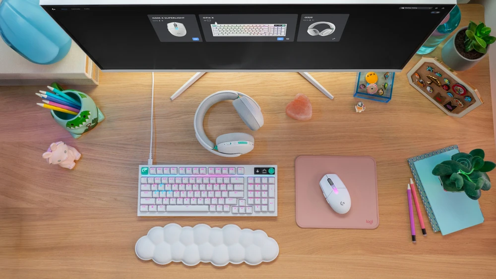 LOGITECH G305 X SUPERLIGHT LIGHTSPEED Wireless Belaidė Žaidimų Pelė | Baltas