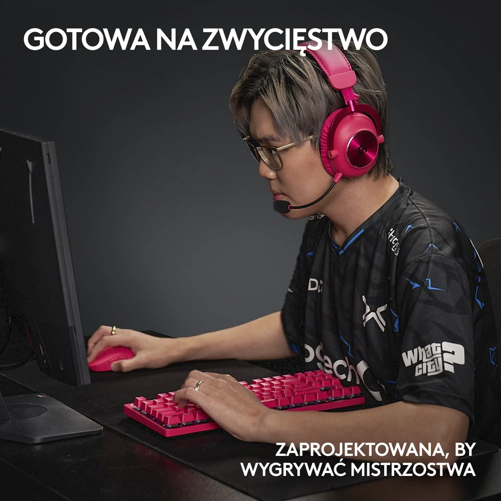 Žaidimų pelė Logitech G Pro X Superlight 2, rožinė