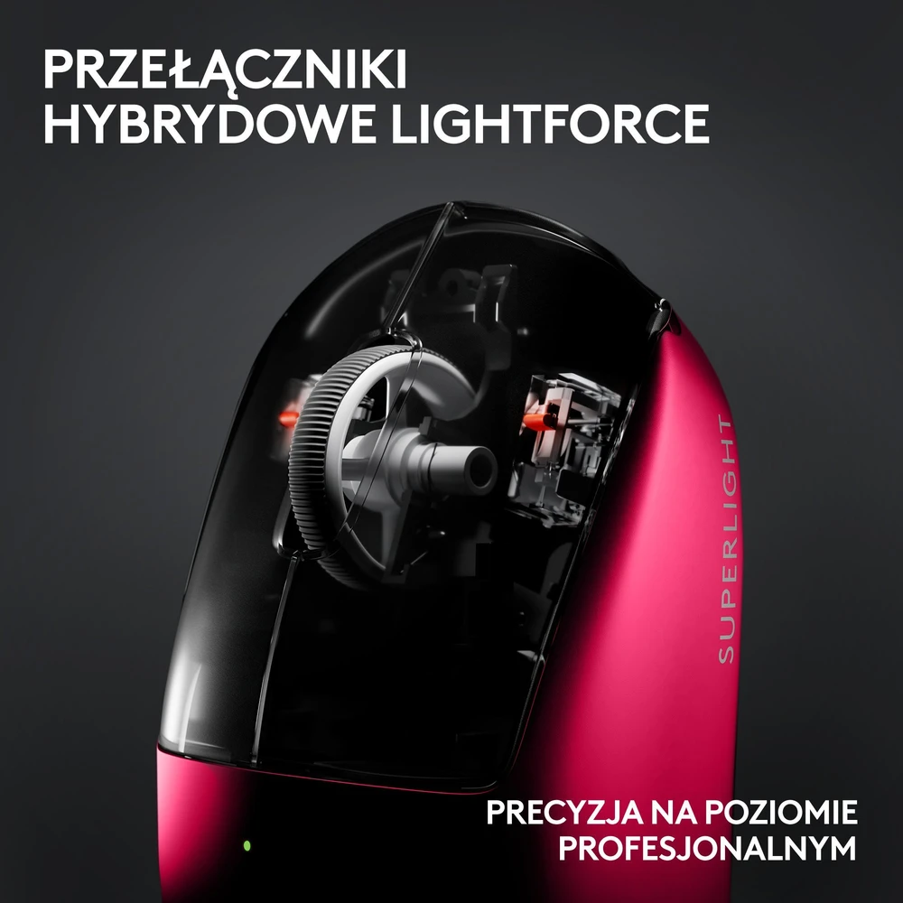 Žaidimų pelė Logitech G Pro X Superlight 2, rožinė