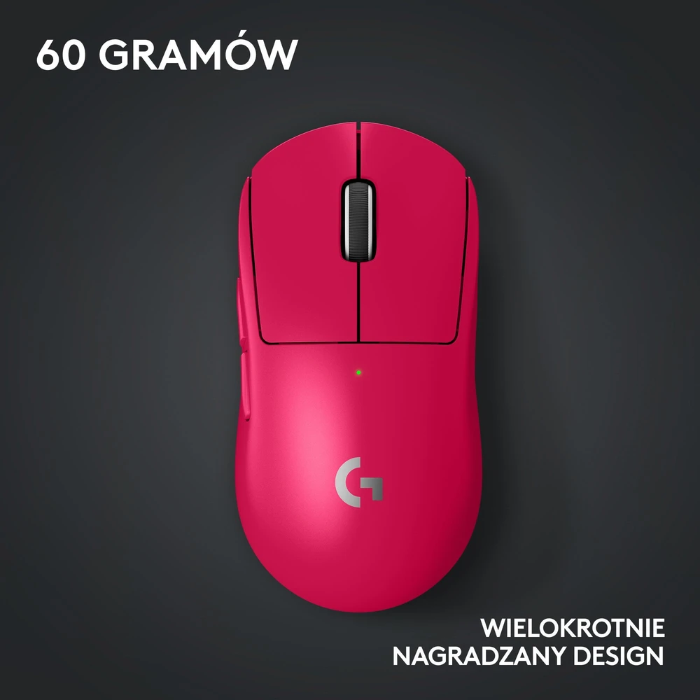 Žaidimų pelė Logitech G Pro X Superlight 2, rožinė