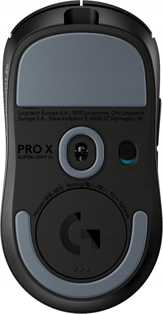 LOGITECH G PRO X SUPERLIGHT 2c compact belaidė pelė žaidimams - Juodas - 2.4GHZ - EER2-933