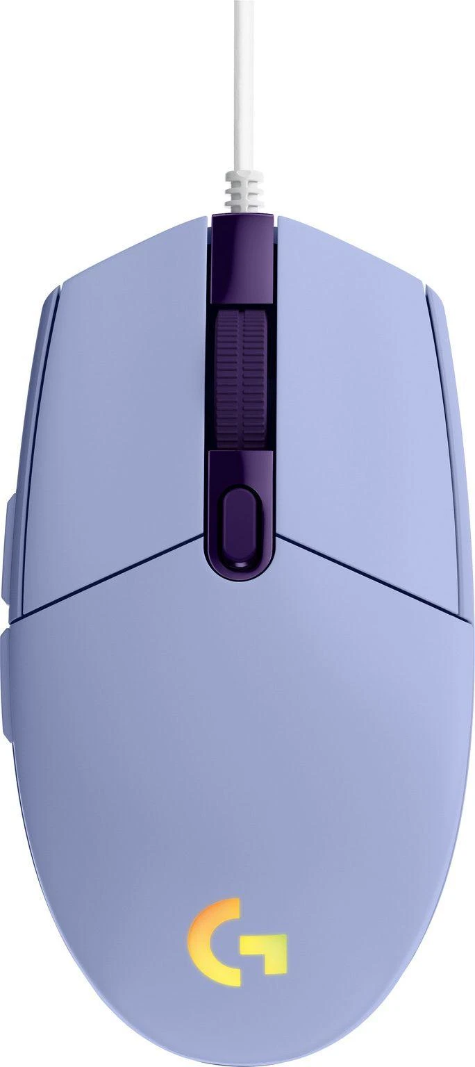 Pelė žaidimams Logitech G203 Lightsync RGB, Lilac
