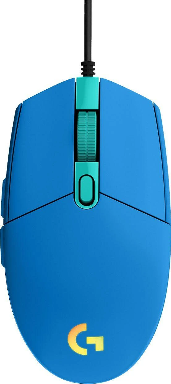 Žaidimų pelė Logitech G203 Lightsync RGB, Mėlyna