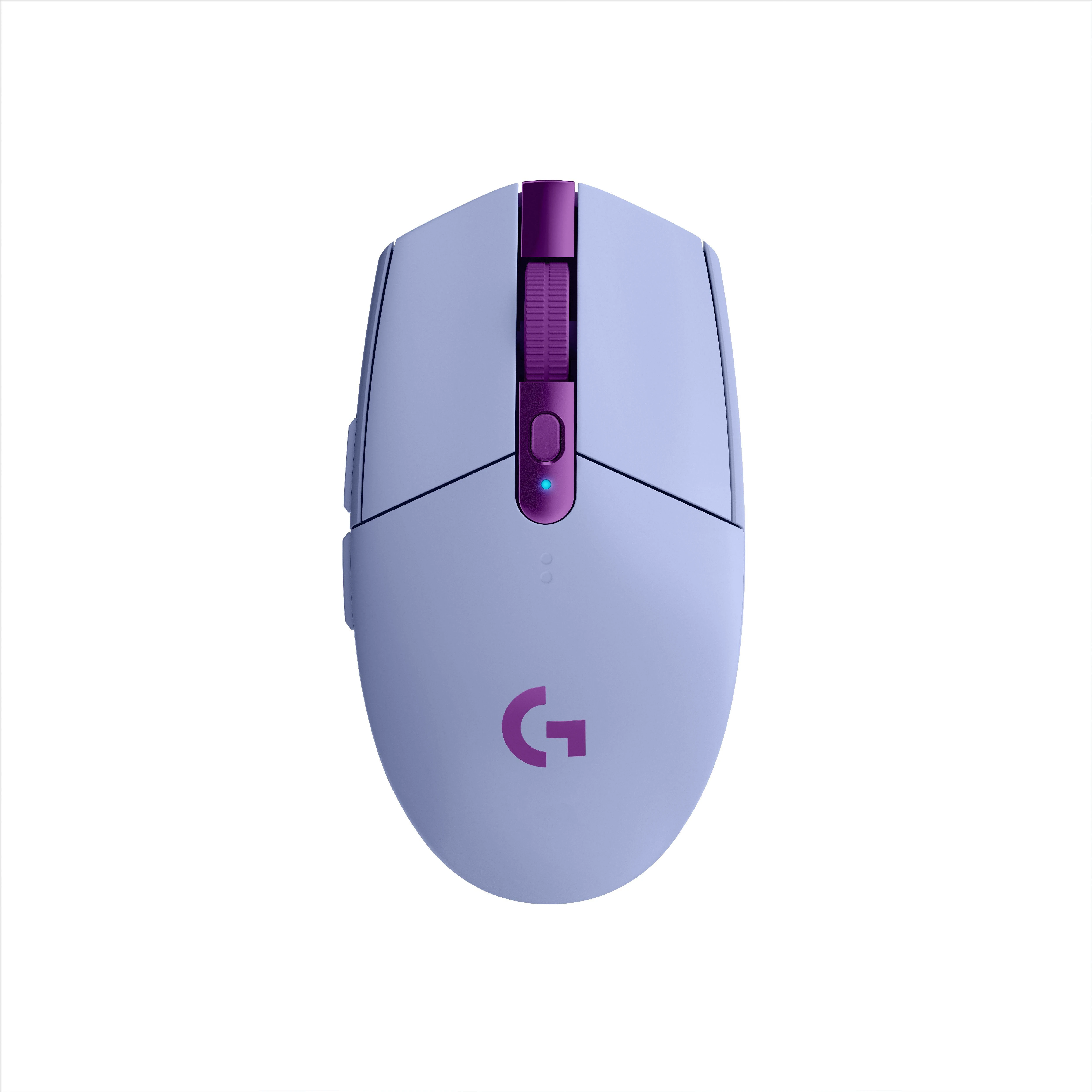 Belaidė žaidimų pelė Logitech G305 Hero, Lightspeed, Alyvinė