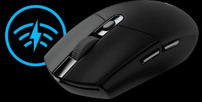 Belaidė žaidimų pelė Logitech G305 Hero, Lightspeed, Balta