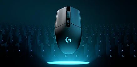 Belaidė žaidimų pelė Logitech G305 Hero, Lightspeed, Balta