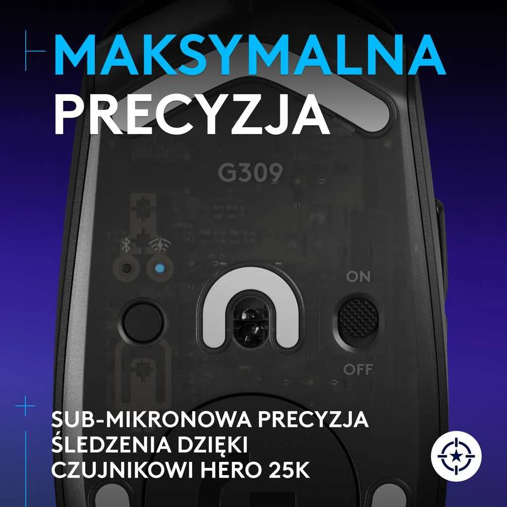 Pelė LOGITECH G309 LIGHTSPEED Juodas