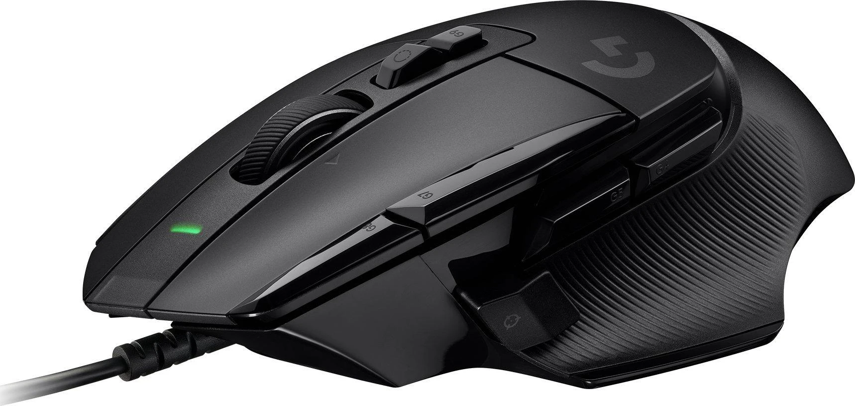 Žaidimų pelė su laidu Logitech G502 X, Juodos spalvos aprašymas - Prekės nuotrauka