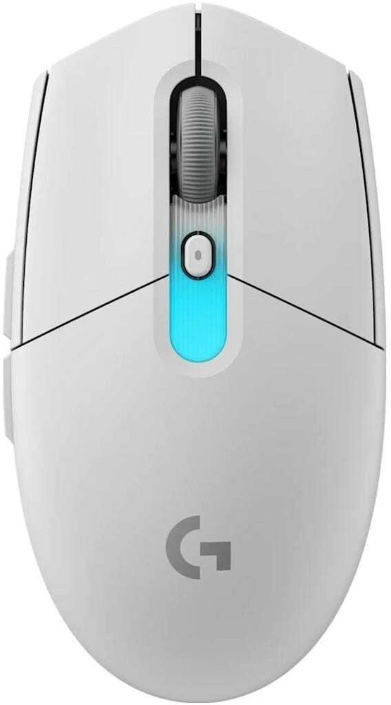 LOGITECH G305 X SUPERLIGHT Belaidė pelė žaidimams - Baltas - 2.4GHZ - EER2 - 933