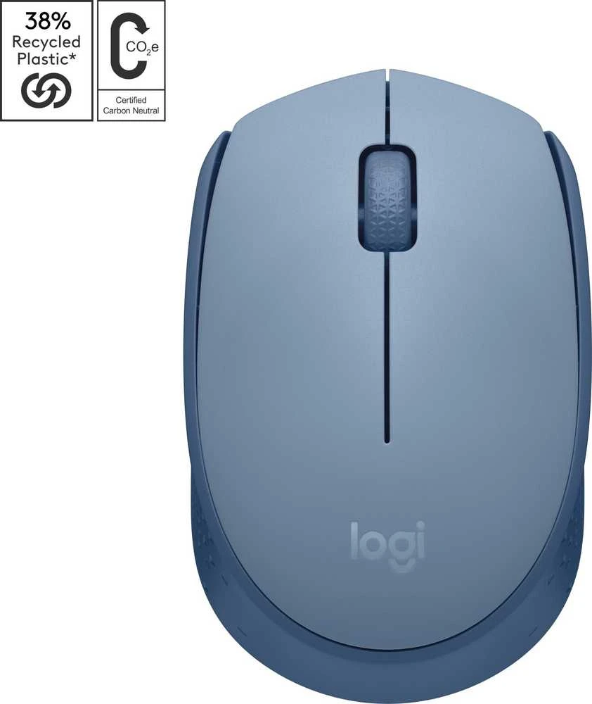 LOGITECH M171 Belaidė pelė - Mėlynas Pilkas