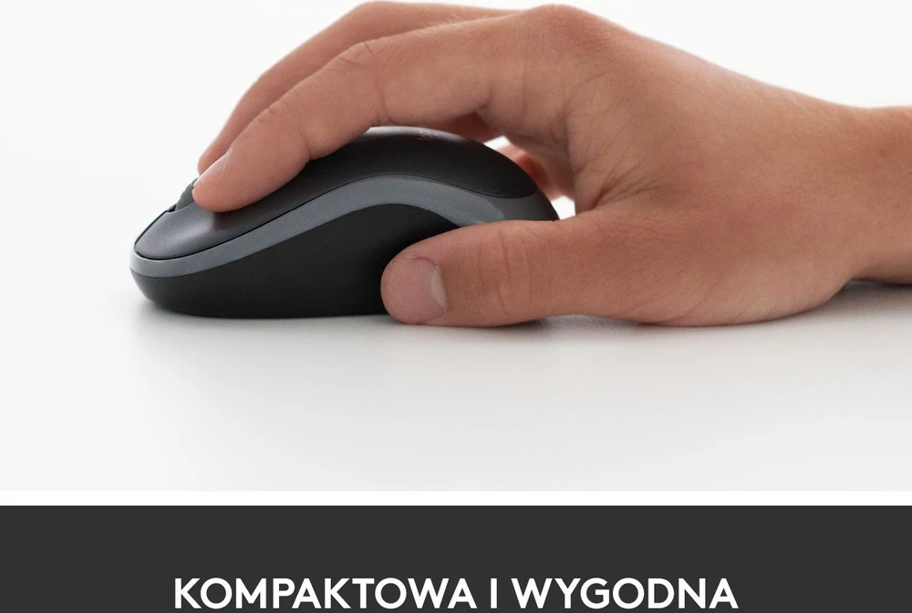 Bevielė pelė Logitech M185, Mėlyna