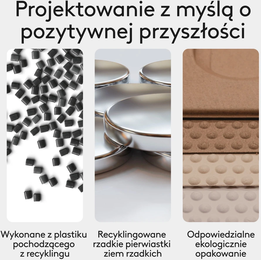 Logitech Mobi Fold kompiuterinė pelė Kelioninis Abiems rankoms RD belaidis ryšys + „Bluetooth“ Optinis 4000 DPI