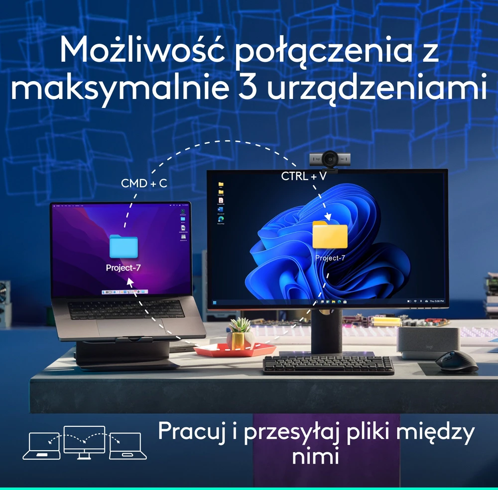Belaidė pelė Logitech MX Master 3S, tamsiai pilka