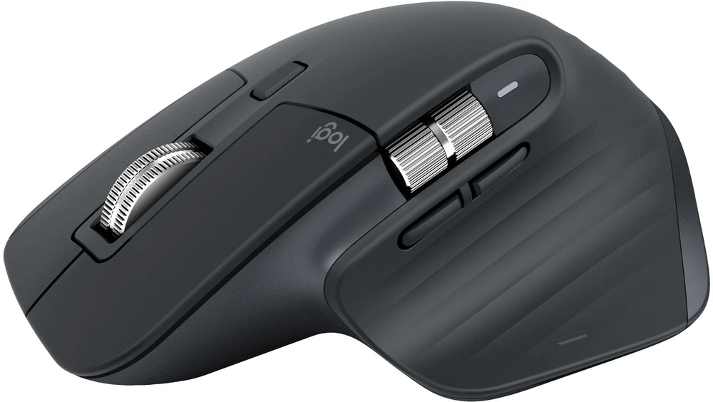 Belaidė pelė Logitech MX Master 3S, tamsiai pilka