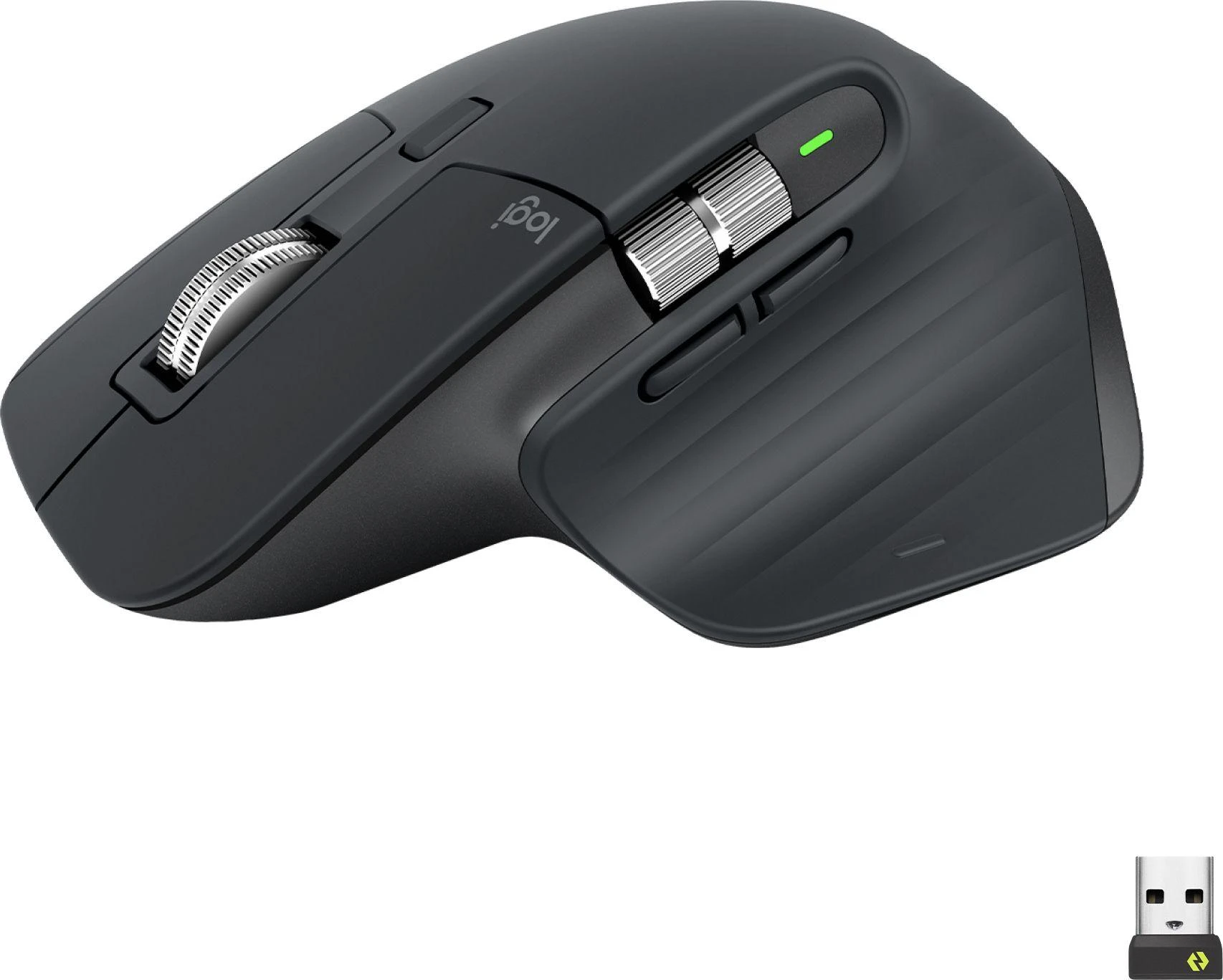LOGITECH MX Master 3S Bluetooth pelė - grafito spalvos