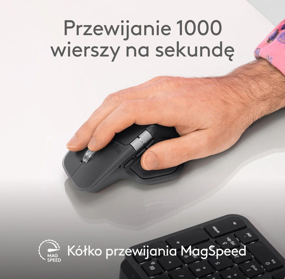 Pelė Logitech MX Master 4 verslui - Graphite