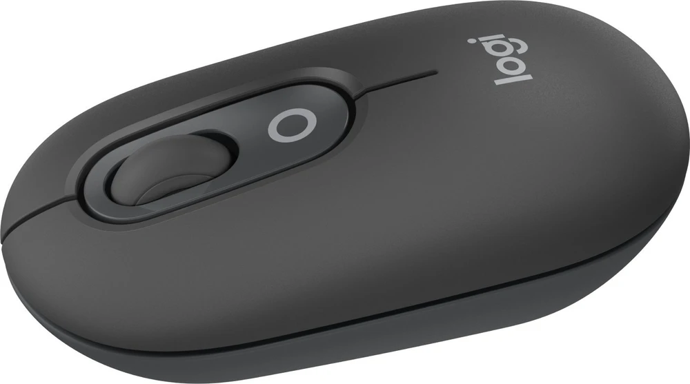 LOGITECH POP pelė su jaustukais – GRAPHITE – BT – EMEA28i-935 – FY25,TERRA