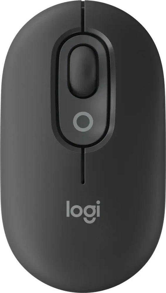 LOGITECH POP pelė su jaustukais – GRAPHITE – BT – EMEA28i-935 – FY25,TERRA