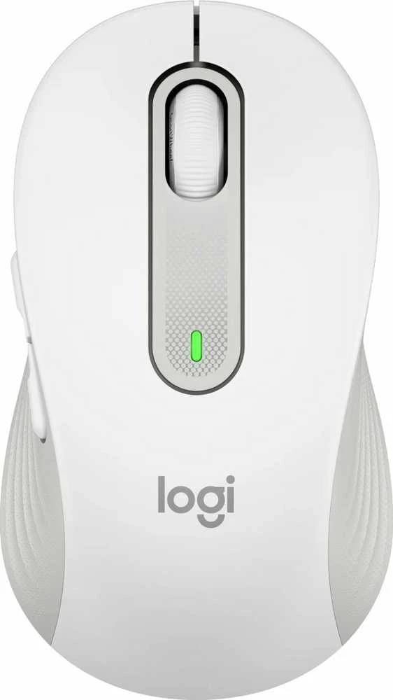 Pelė „Logitech Signature M650 L“ dešiniarankiams skirtas belaidis „Bluetooth 2.4 GHz Bolt USB“ imtuvas, 5 mygtukų