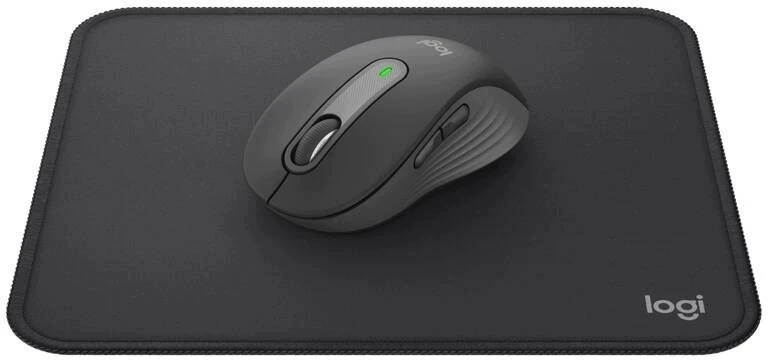 Pelė Logitech Signature M650 Belaidė pelė With Pelės kilimėlis graphite (910-007924)