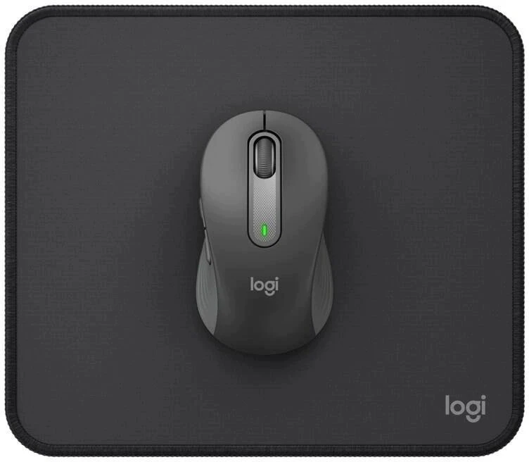 Pelė Logitech Signature M650 Belaidė pelė With Pelės kilimėlis graphite (910-007924)