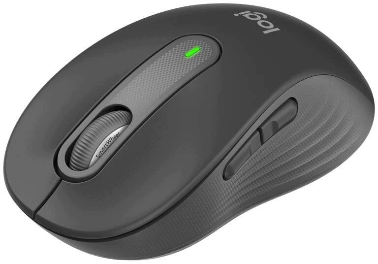 Pelė Logitech Signature M650 Belaidė pelė With Pelės kilimėlis graphite (910-007924)