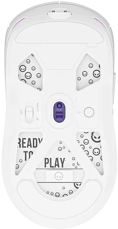LORGAR Pelė žaidimams MSA10WR Advanced Wireless PixArt 3311 Balta