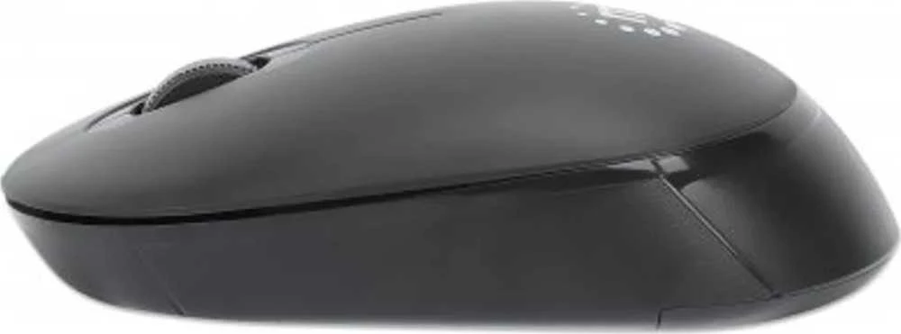 MANHATTAN Performance III Wireless Optinė USB Pelė, USB-A Nano Receiver, 3 mygtukai su ratuku, 1000 dpi, Ambidextrous, Juodas, 190145
