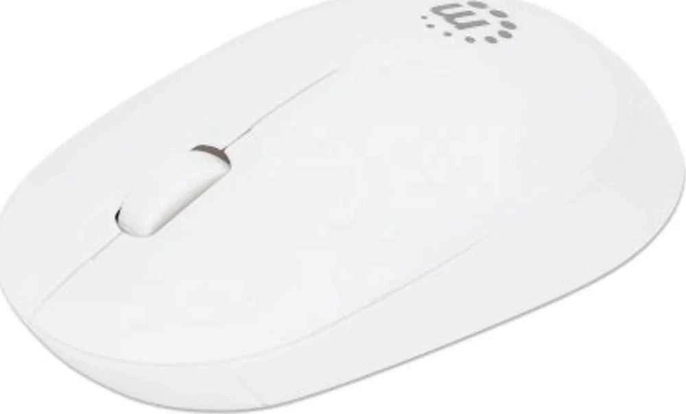 Manhattan Performance III belaidė pelė baltos spalvos, 1000dpi, 2.4Ghz, USB, Optinė, 190152