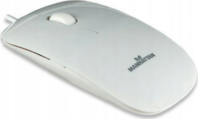 Manhattan Silhouette kompiuterinė pelė USB A tipo Optinis 1000 DPI Abiems rankoms