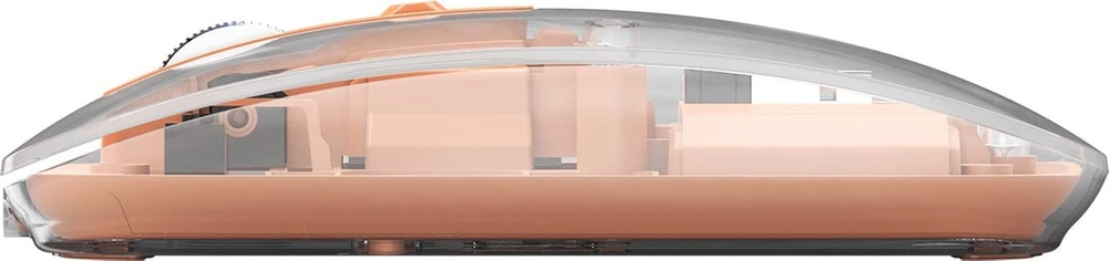 Oranžinis Marvo PRISM B10 Oranžinis Bevielė pelė, oranžinė, 1600DPI
