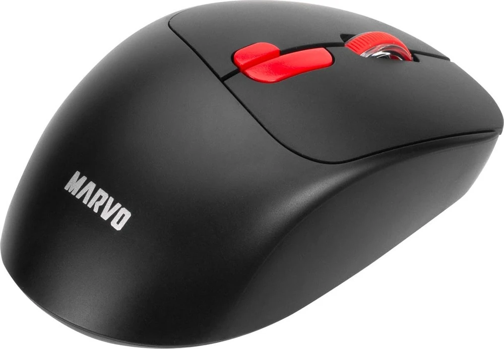 MARVO M809W 500mAh Belaidė Pėlė | Juoda