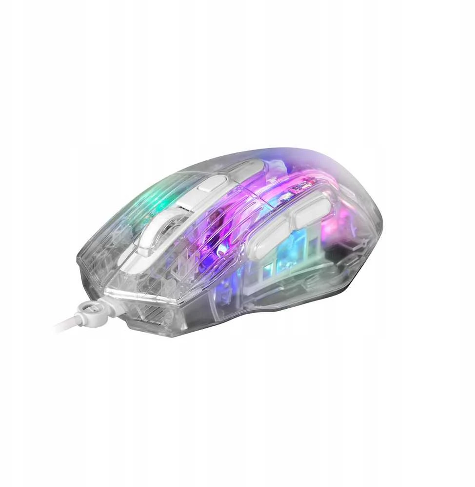 Marvo M413 permatoma RGB pelė su laidu | 7200 DPI