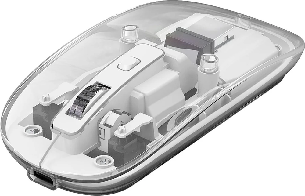 Marvo PRISM B10 Baltas Bevielė pelė, balta, 1600DPI