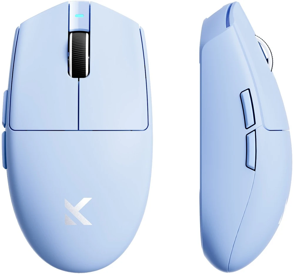 MCHOSE G3 V2 belaidė pėlė | 2.4GHz, BT | 800 mAh | Mėlyna