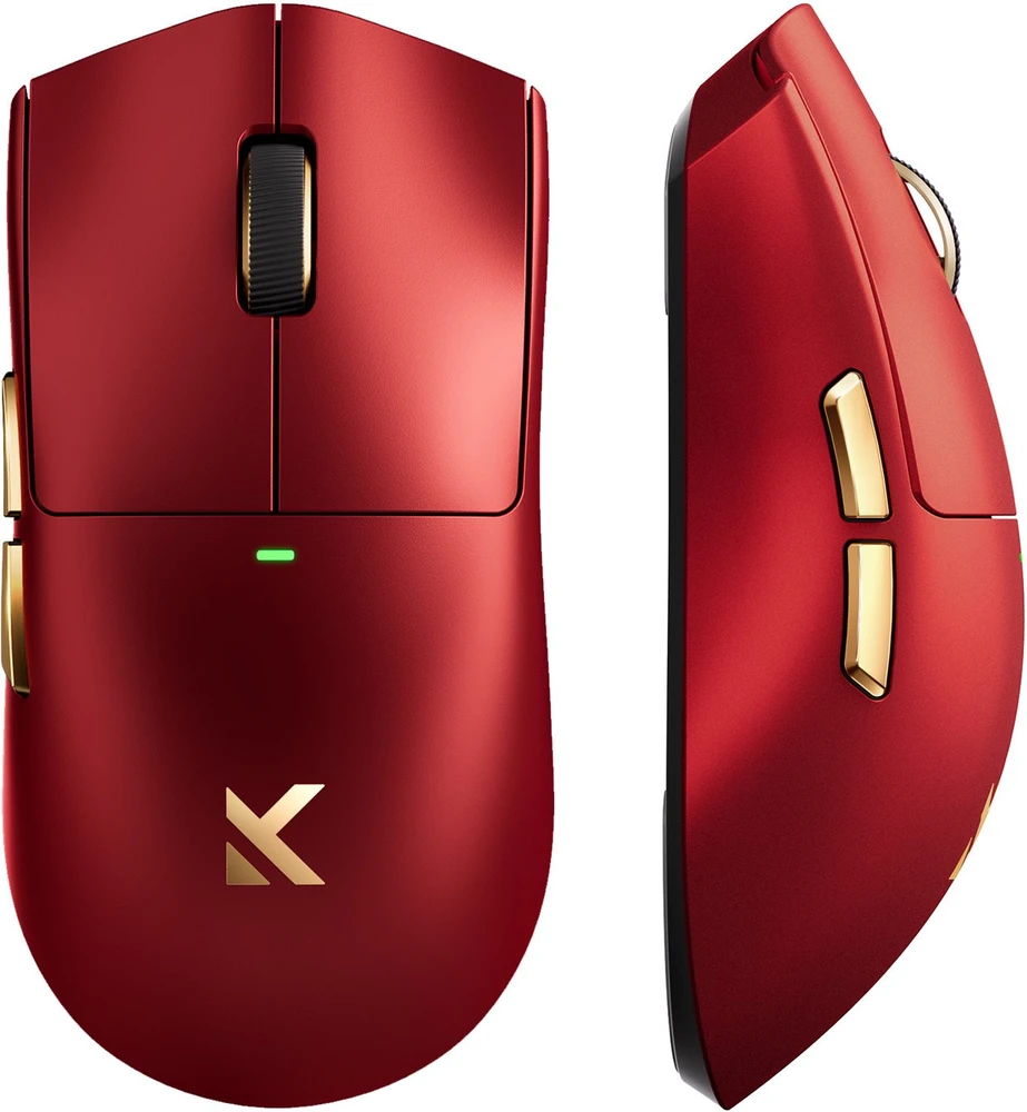 MCHOSE K7 Ultra belaidė pėlė | 2.4GHz, BT | 800 mAh | Iron Raudona