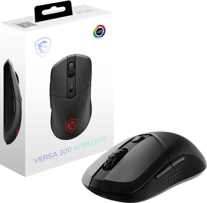 MSI Pelė žaidimams | VERSA 300 WIRELESS | Wireless | 2.4 GHz, Bluetooth, USB 2.0