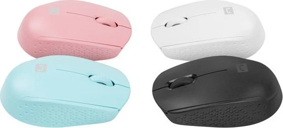 Belaidis Pelė - NATEC Stork Optinė 1600 DPI Ambidextrinė Balta