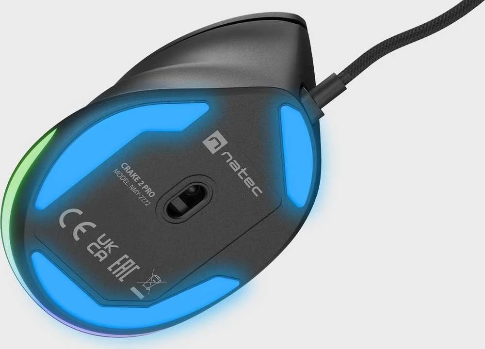 NATEC Crake 2 Pro pelė Universal dešinei rankai USB Type-A Optinė 12800 DPI