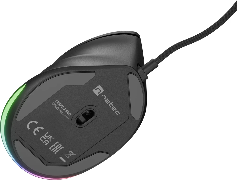 NATEC Crake 2 Pro pelė Universal dešinei rankai USB Type-A Optinė 12800 DPI