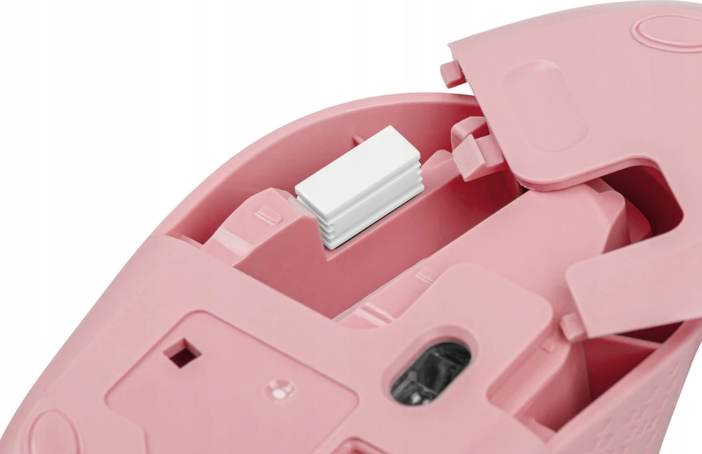Kompiuterio Pelė - NATEC STORK Belaidė Optinė 1600 DPI USB Type-A Ambidextrinė Rožinė