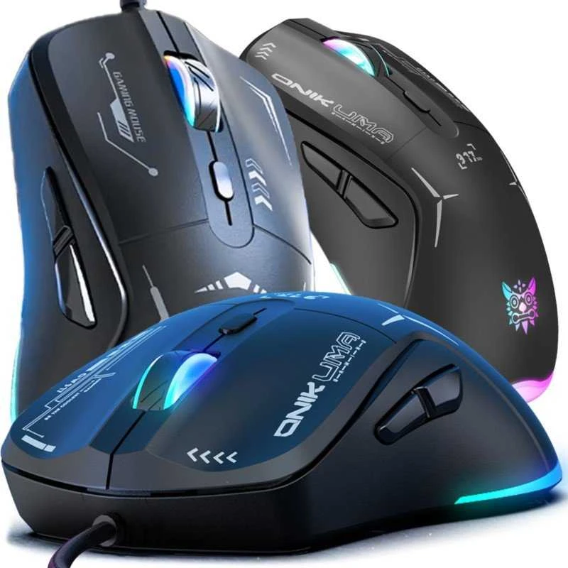 Onikuma CW917 Pelė su laidu žaidimams (Juodas)