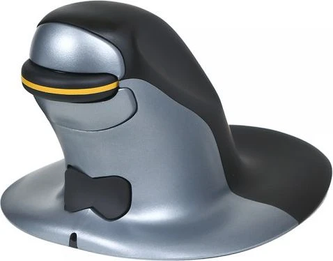 Vertikali belaidė pelė FELLOWES PENGUIN, vidutinė