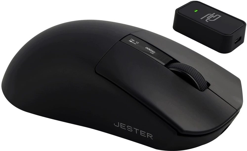 Pelė PROOVE Myszka belaidė žaidimams Gaming Jester 8K juoda (Proove)