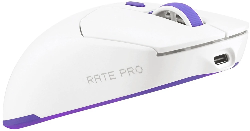 Pelė PROOVE Myszka belaidė žaidimams Gaming Rate Pro balta (Proove)