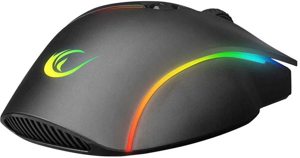 Pelė žaidimams Rampage SMX-G39 Comfort USB 8D+ Extra Shot Button 7200dpi. RGB LED. programuojama