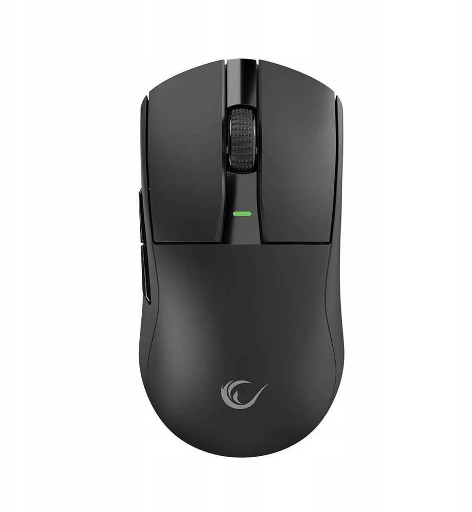 Pelė žaidimams RAMPAGE ZENITH PRO 4K Bluetooth+ USB + 2.4Ghz. PAW3395. NORDIC 52833 MCU. juoda