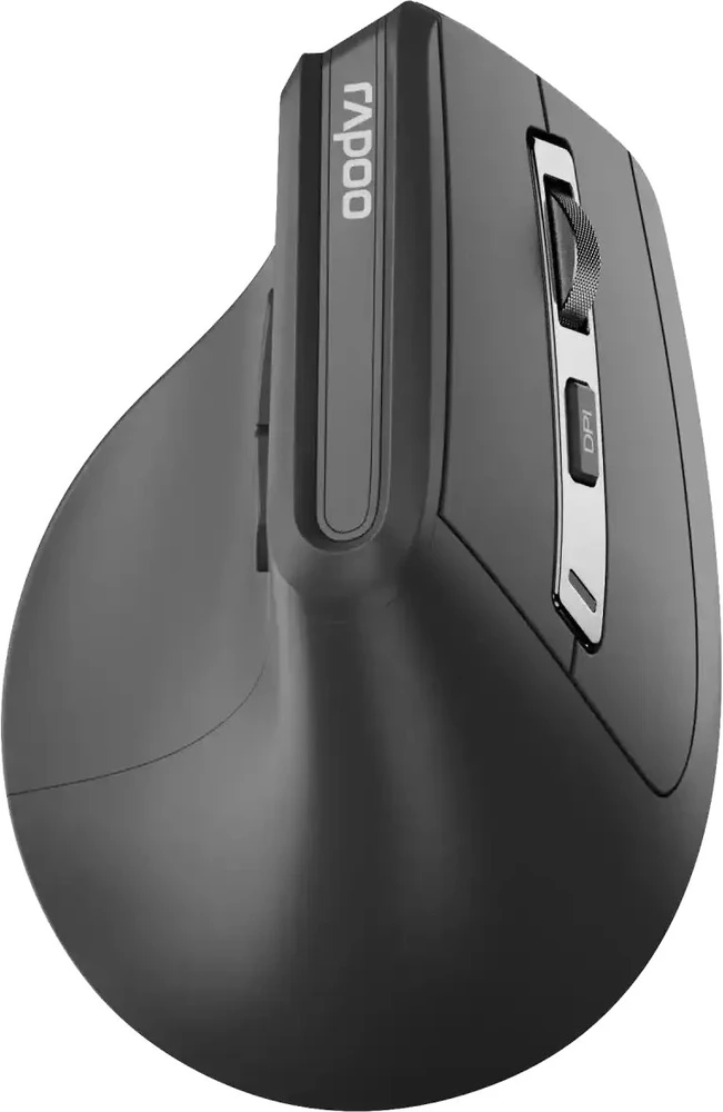 Rapoo EV310M Dunkelgrau belaidė ergonominė pelė
